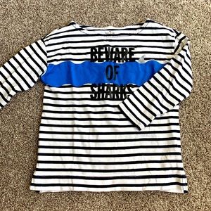 Kate Spade 3/4 sleeve sweatshirt.